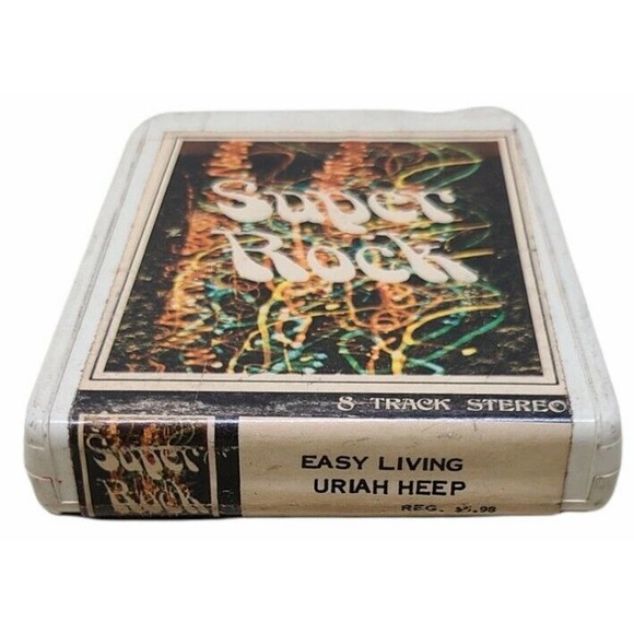 Uriah Heep Easy Living 8-track cassette tape super rock. RARE! - Picture 4 of 4
